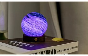 Decorațiune luminoasă maro închis/în culoare naturală închisă cu USB ø 8 cm Stellar Ocean – Gingko