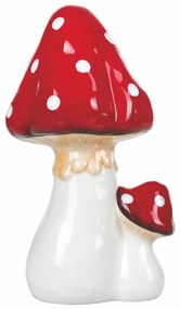 Decorațiune de Crăciun din ceramică VDE Tivoli 1996 Fungo, înălțime 23,5 cm