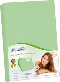 Cearceaf frotir Kamilka, verde deschis, 100 x 200 cm