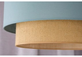 Lustră pe cablu Duolla BOHO 1xE27/15W/230V d. 45 cm verde/maro