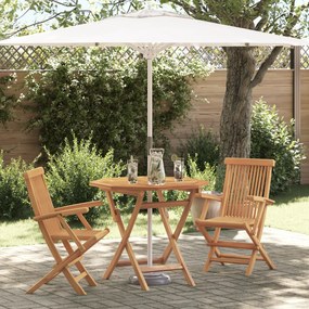 vidaXL Set Bistro Grădină 3 Piese Lemn Solid Acacia