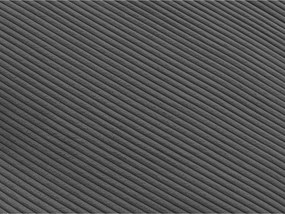 Colțar gri închis cu tapițerie din catifea reiată Belair – Bobochic Paris