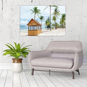Tablou - Plajă (90x60 cm)