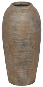 Vază maro din ceramică înaltă (înălțime 49 cm) Antigo – Ixia