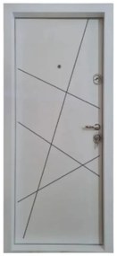 Usa metalica de apartament cu izolatie si vizor Novo Doors First Class NDFC20, Deschidere Stanga Dreapta, Dimensiune 200X88 cm, Tabla 12 mm, Kit