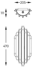 Aplică Zuma Line W0556-02A-V7V7 ALEXANDRIA 2xG9/42W/230V auriu