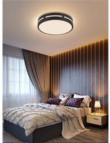 Plafonieră LED dimabilă PERFECTO 48W/230V Wi-Fi Tuya albă Immax NEO 07152-B50 + telecomandă