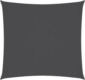 vidaXL Pânză parasolar, antracit, 6x6 m, țesătură oxford, pătrat