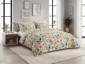 Lenjerie de pat policoton FLOVINA POLY colorata Dimensiune lenjerie de pat: 70 x 90 cm | 140 x 220 cm