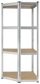 Juskys Raft de colt - 160x75x40-75 cm