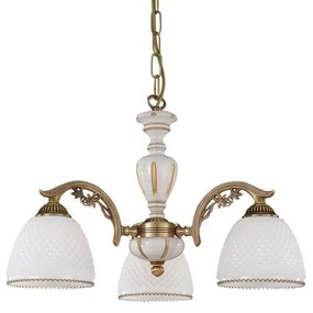 Candelabru din alama cu 3 brate design italian 8606