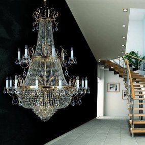 Lustra imperial Cristal Bohemia Exclusive diametru 130cm Virginie CE