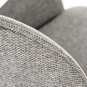 Scaun de bucaterie Bellamy, gri/negru
