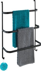 Umeraș pentru prosoape de ușă, IRPINIA neagru, Wenko