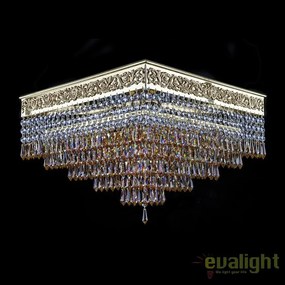 Plafoniera design LUX, Cristal Bohemia Exclusive DARIAN 42x42cm