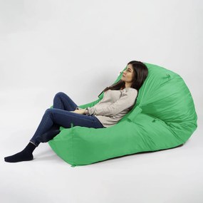 Fotoliu Yoga XL Pufrelax, material impermeabil, Green Apple