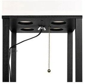 Lampadar 1xE27/60W/230V negru/alb