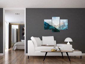 Tablou - Munte desenat (90x60 cm)