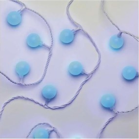 Ghirlandă LED de exterior, 40 LED, 9 m, IP44, albastră