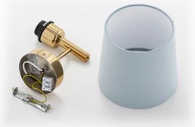 BRILAGI - Aplica de perete MONTE 1xE27/60W/230V albastru/auriu
