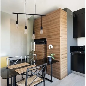 Lustră pe cablu MANUFACTURE 4xE27/60W/230V