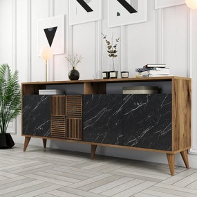 Dulap Millano (nuc + negru). 1062885