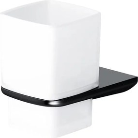 Suport periute de dinti AM.PM Inspire 2.0 negru-sticla mata