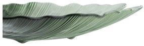 Tavă decorativă din sticlă 31x33 cm Gingko – Ixia