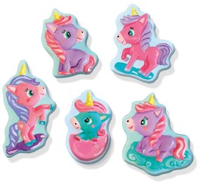 Set creativ pentru copii cu mulaj si pictura - Baby unicorn