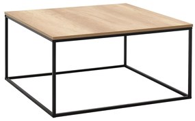 Masă de cafea Shepolendo 2 (nuc deschis + negru). 1108524