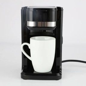 Cafetiera Rosberg R51170D, 350W, 150 ml, Cana, Oprire automata, Negru