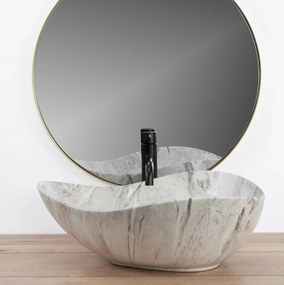 Lavoar ceramica sanitara Dora Stone – 51,5 cm