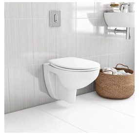 Set vas WC suspendat si capac softclose Grohe Bau Ceramic Rimless