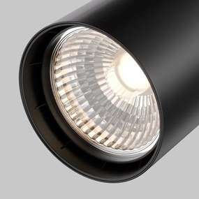 Spot LED, accesoriu pentru sinele monofazate Unity, Vuoro negru