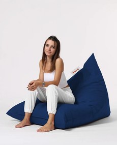 Fotoliu puf pentru grădină Pyramid Big Bed Pouf - Dark Blue