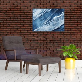 Tablou pe sticlă - Detaliu de pictură (70x50 cm)