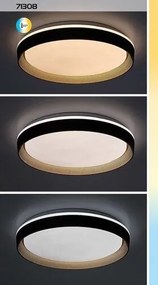 Plafoniera LED cu telecomanda Ladan D-50cm