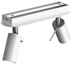 Spot PRESTON 2xGU10/40W/230V alb