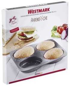 Formă perforată pentru 4 chifle pentru burgerWestmark Big, diam. 12 cm