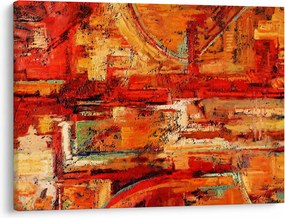 Tablou cu pictură pe pereți (70x50 cm)