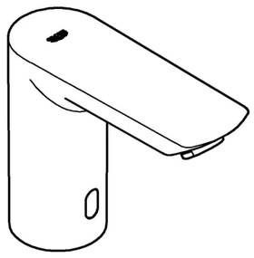 GROHE 36452000 - Baterie electronică cu senzor infraroșu pentru lavoar BAU COSMOPOLITAN E, crom