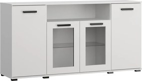Comodă Frazio – 160x40x83 cm – Alb