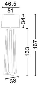 Lampadar design modern Alma NVL-60202