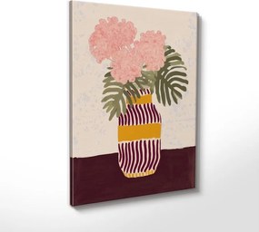 Tablou 60x80 cm Striped Vase – Styler