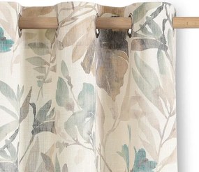 decoDoma Draperie decorativă CELESTA albă 135 x 250 cm 1 buc