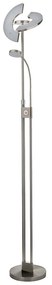 Lampadar LED, Lampa de podea design modern Gio, nickel satinat EU1024SNCC SRT