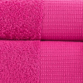 Set prosoape de baie 4Home Elite roz , 70x 140 cm, 50 x 100 cm