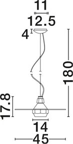 Pendul design modern LORA