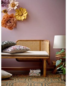 Veioză în culoare naturală închisă cu abajur textil (înălțime 54 cm) Svale – Bloomingville