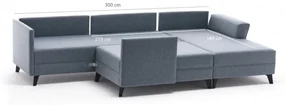 Coltar Living Eris, Gri, Poliester